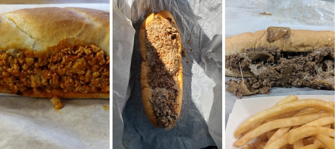 Gino's Original Cheese Steaks Menu