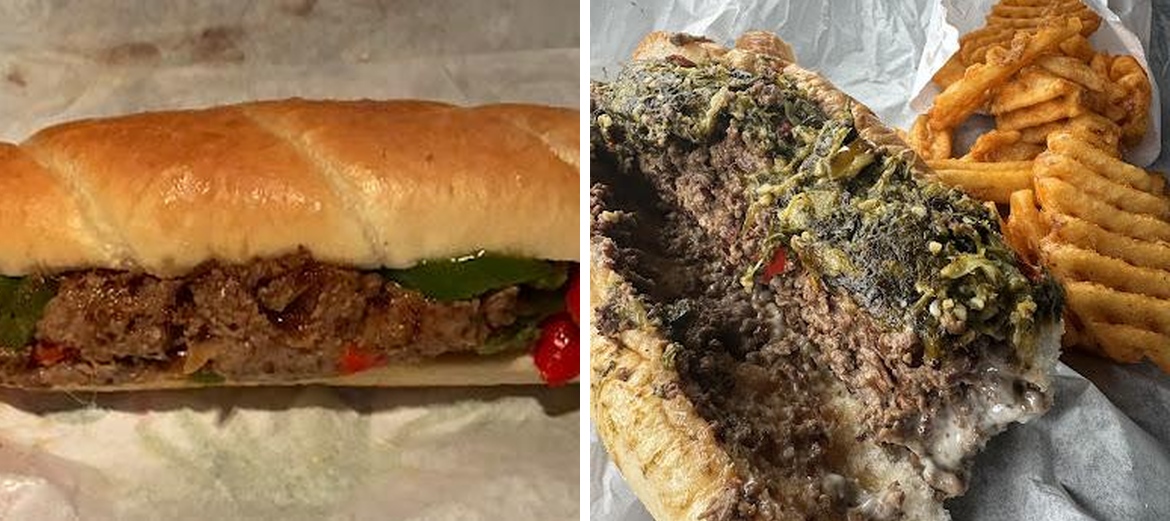 Gino's Original Cheese Steaks Menu